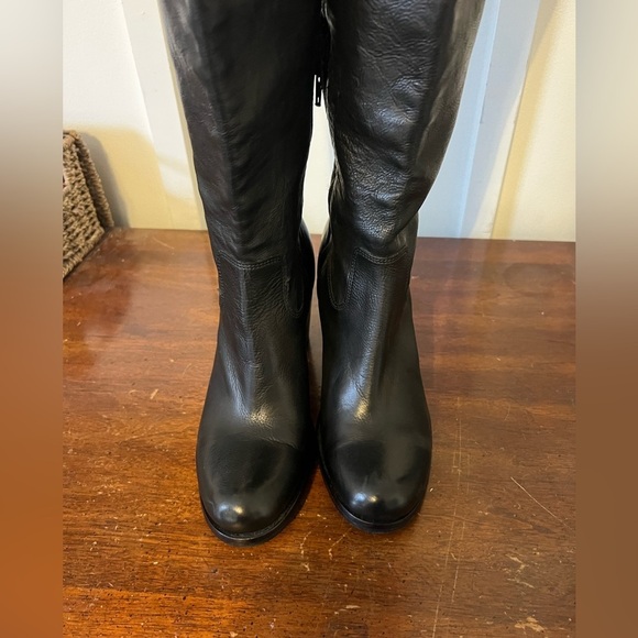 Boemos Italian buttery soft leather tall boots sale size 38 (7.5 US) - Picture 5 of 11